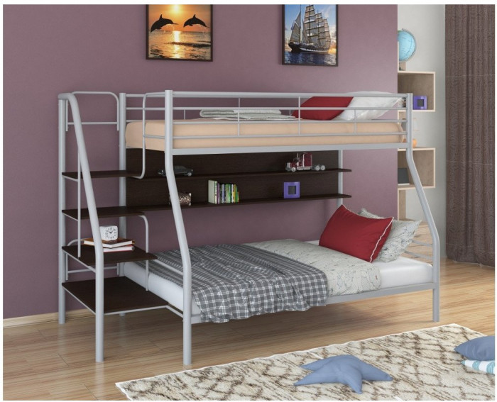 Двухъярусная кровать Толедо-1П (Коричневый)