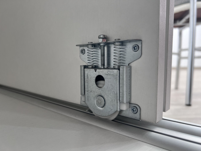 Шкаф-купе Стиль-2 1400, Дуб крафт серый/Камень серый