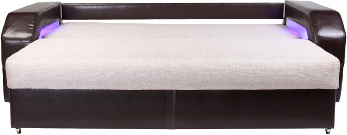 Диван еврокнижка Манчестер 160 рогожка бежевый НПБ