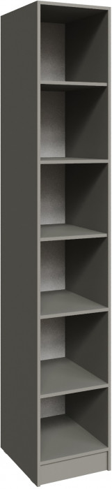 Стеллаж Мадрид (0,4) с дверкой, Мокко