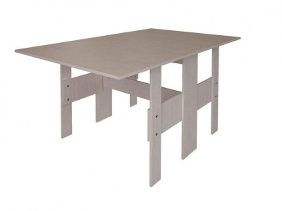 Стол-книжка Стандарт(1000х750х226) (1000х750х1600) (бтс) ясень белый