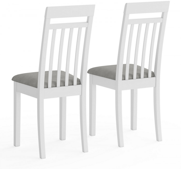 Два стула Мебель--24 Гольф-11 разборных, белый