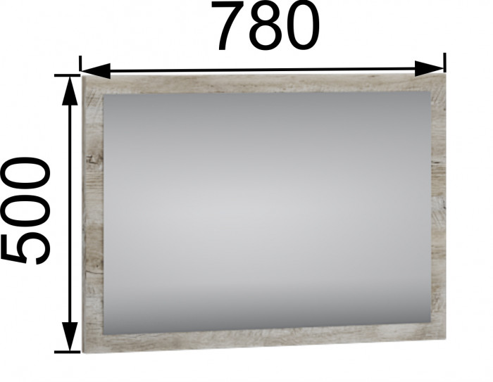 Модульная прихожая Чикаго, набор 1, Дуб юкон/Белый