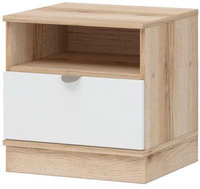 Юкки ТБ1Я-450 Тумба Дуб делано/Белый