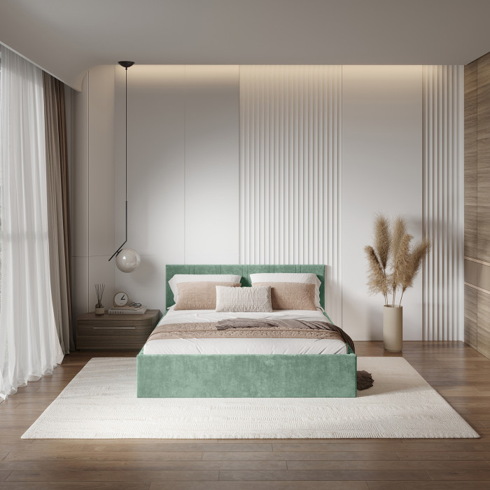 Кровать с подъемным механизмом Ника КР-08 120х200, Эвкалипт