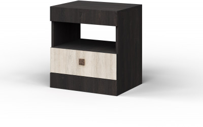 Тумба прикроватная "Лондон" - Дуб кентерберри/Сосна натуральная