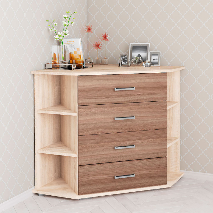 Комод Катрин 7 (770*790*770) дуб сонома/ясень шимо