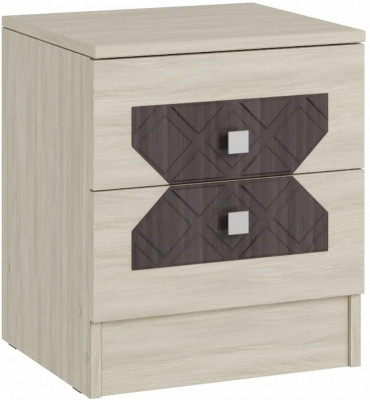 Николь Тумба прикроватная (Ясень Шимо / Лиственница темная)