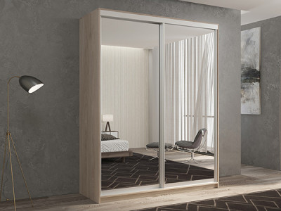 Шкаф-купе Кааппи 1 Кастелло Серый 140х60х230 см