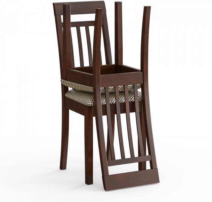 Два стула Мебель--24 Гольф-11 разборных, орех