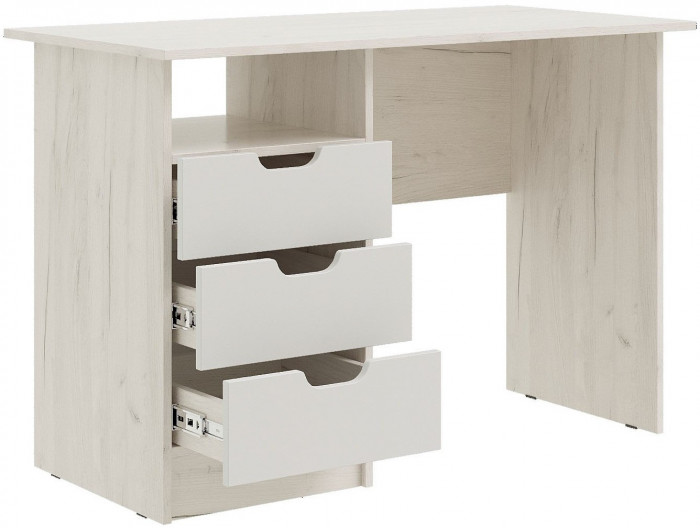 Модульная детская Юниор-4, композиция 1 (Шарли мокко, Крафт белый)