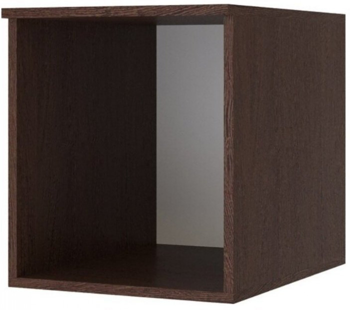 Лагуна Антресоль для шкафа 400 венге/дуб молочный