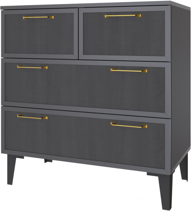 Модульная Спальня Толедо, Графит серый