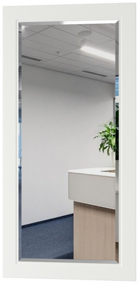 Остин 17.03 Зеркало, белый шагрень