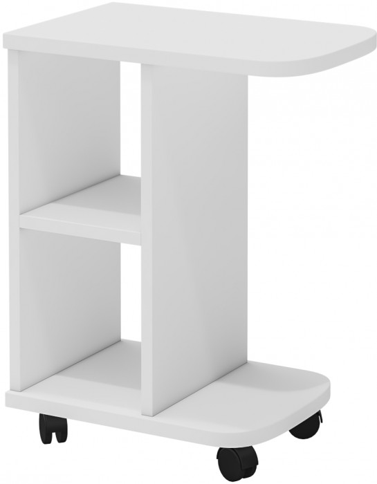 журнальный стол С-МД-СЖ-3, белый шагрень