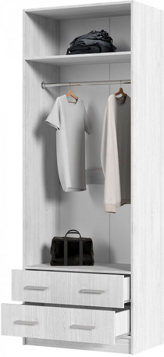 Дуэт шкаф 2-х ств (800*2200*500 мм) анкор/анкор