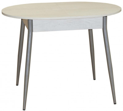 Стол обеденный Стиль-1 металлик / Бетон пайн белый