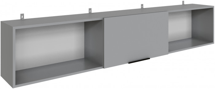 Набор мебели для подростковой "Мадрид", Серый камень