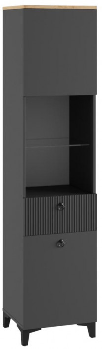 Гостиная Ника. Комплект 1, Эйхория, Графит