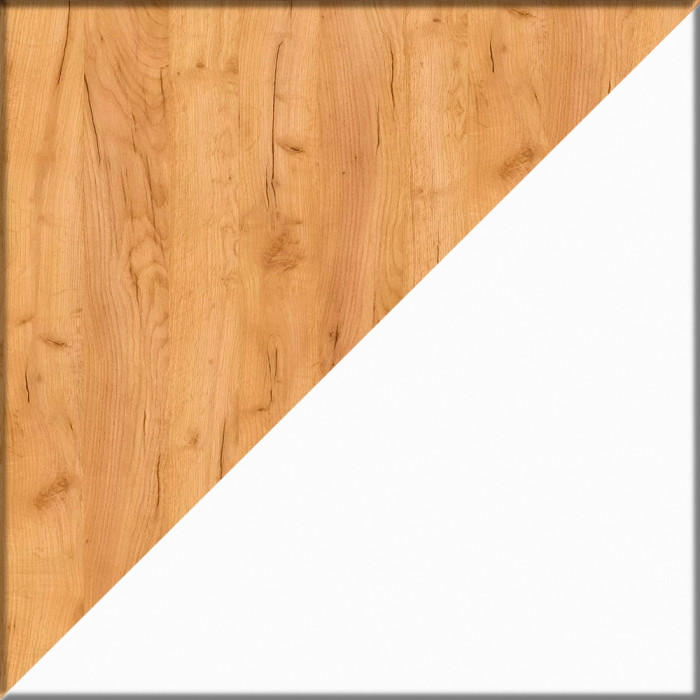 Стол компьютерный Комфорт 12.71 + кресло 103 чёрное, цвет дуб золотой/белый, ШхГхВ 116,7х60,2х165,4 см., НЕ универсальная сборка