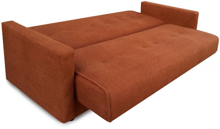 Диван Милан 120 коричневый ,пружинный блок Боннель