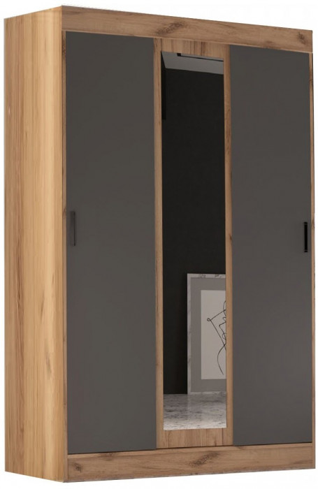 Бася Шкаф-купе (Венге / дуб беленый)