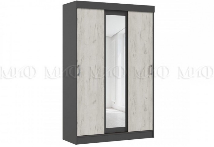 Бася Шкаф-купе (Венге / дуб беленый)