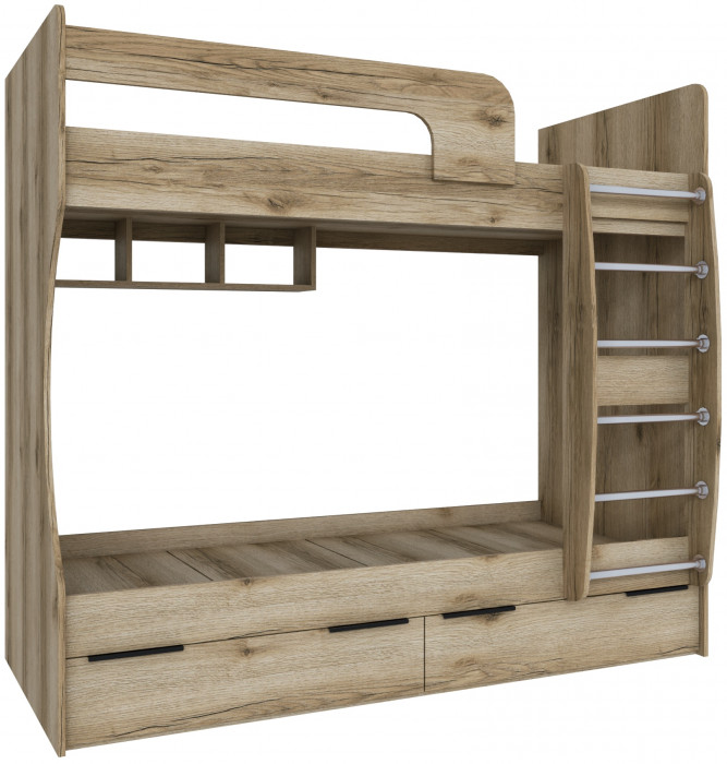 Набор мебели для подростковой "Мадрид", Кашемир/Дуб делано