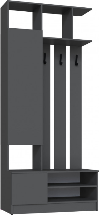 Центральная секция Мадрид (1,0), Графит серый