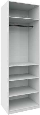 Гардеробная Квадро комплект (750) 2, Белый