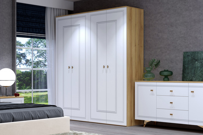 Шкаф 2-х дверный Вега Сапфир