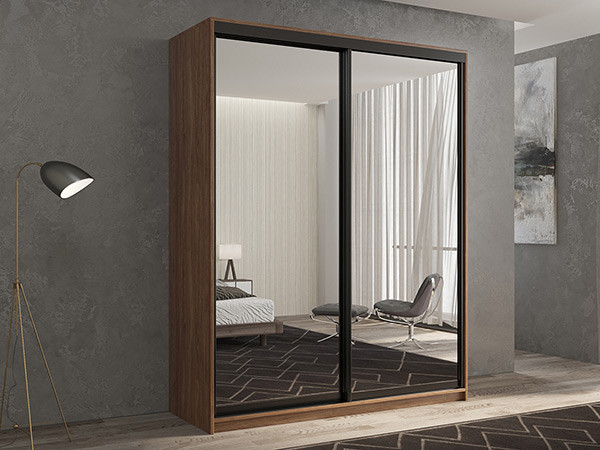 Шкаф-купе Кааппи 1 Морское Дерево Винтаж 120х45х230 см