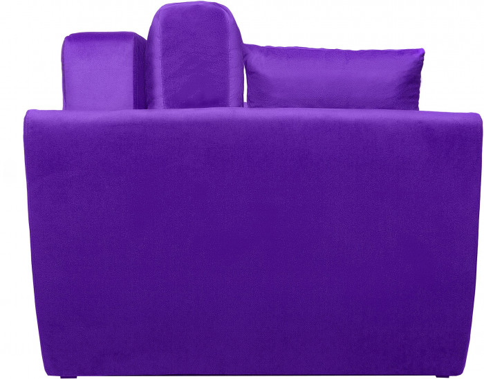 Диван-кровать Амстердам Люкс, 150х195, еврокнижка, независимый пружинный блок, велюр, фиолетовый