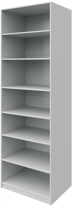 Гардеробная Квадро комплект (750) 3, Белый