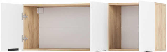 Шкаф навесной "Сандра" ШКН-03 Крафт/Белый