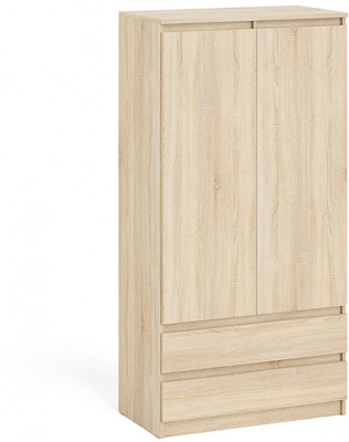 Мори Шкаф МШ900.1, цвет дуб сонома, ШхГхВ 90,4х50,4х179,6 см.