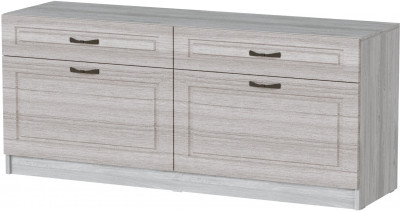 Тумба под ТВ Апполия, Ясень анкор светлый/Сандал белый