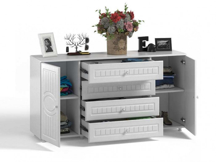 Спальня Монако-1 белое дерево