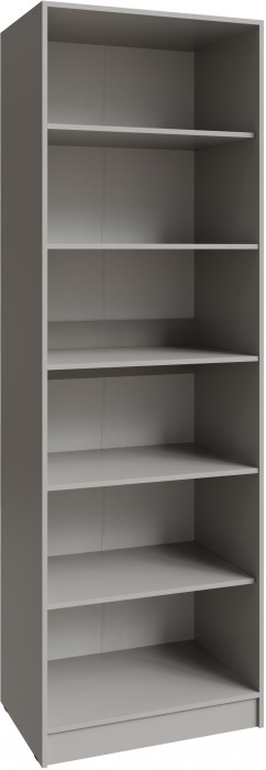 Шкаф Мадрид (0,75) с полками без зеркала, Кашемир