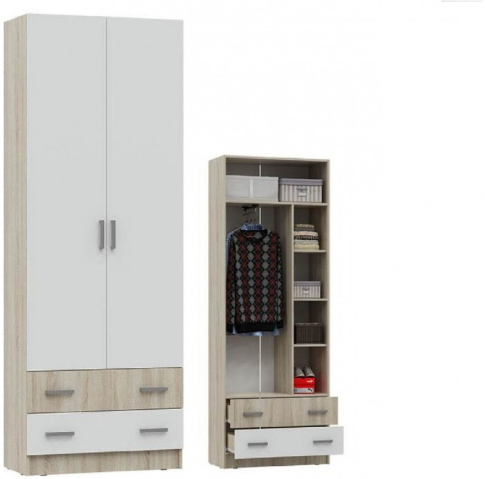 Мартина Шкаф (Дуб Сонома / белый)