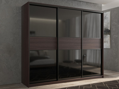 Шкаф-купе Кааппи 12 Венге 240х45х230 см