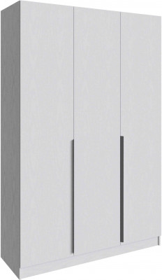 Шкаф Мадрид (1,5) без зеркала 2300*1500*520 белый
