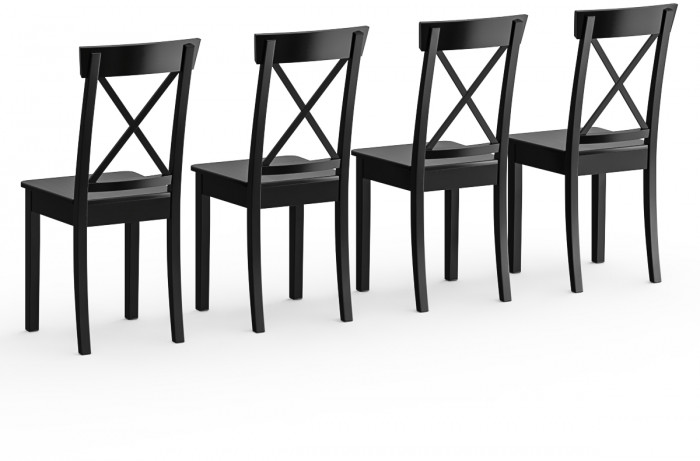 Четыре стула Мебель--24 Гольф-14 разборных, венге