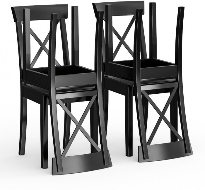 Четыре стула Мебель--24 Гольф-14 разборных, венге