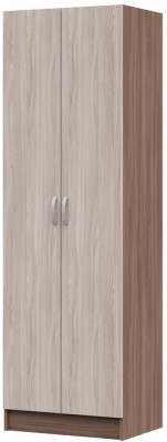 ШК 301 Макарена ЛДСП шкаф полки 600х1908х440 шимо темный/шимо светлый