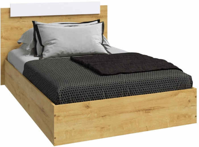 Эко Кровать 1200 (Венге / лоредо)