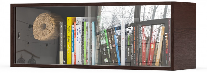 Полка книжная С-МД-КН01, венге