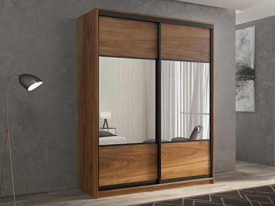 Шкаф-купе Кааппи 6 Кастелло Бренди 140х60х230 см