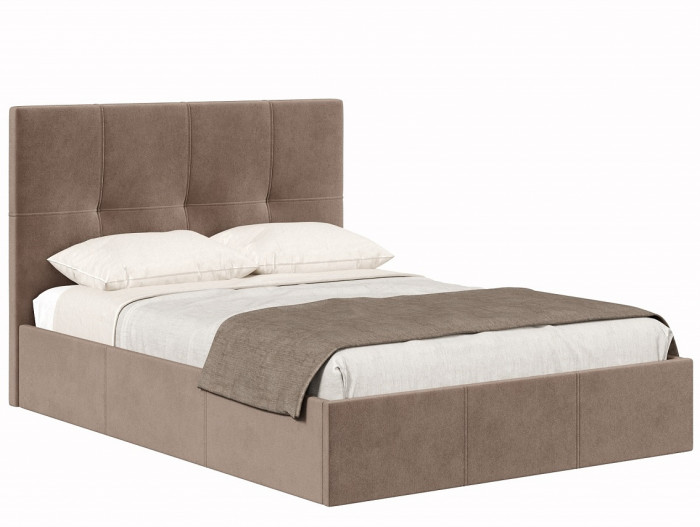 Кровать с подъёмным механизмом 1600 Марсель, какао