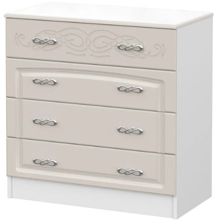 мс для спальни Венеция КМ-02 белый/софт даймонд